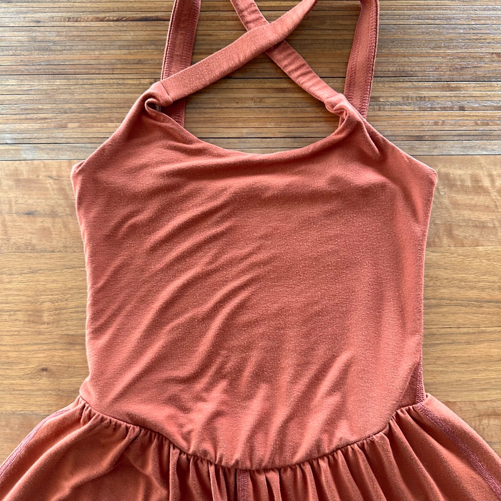 Imbodhi Lila Shorts Yoga Activewear Romper - Clay Xs — image 7 of 8